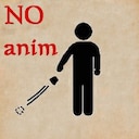 no animation